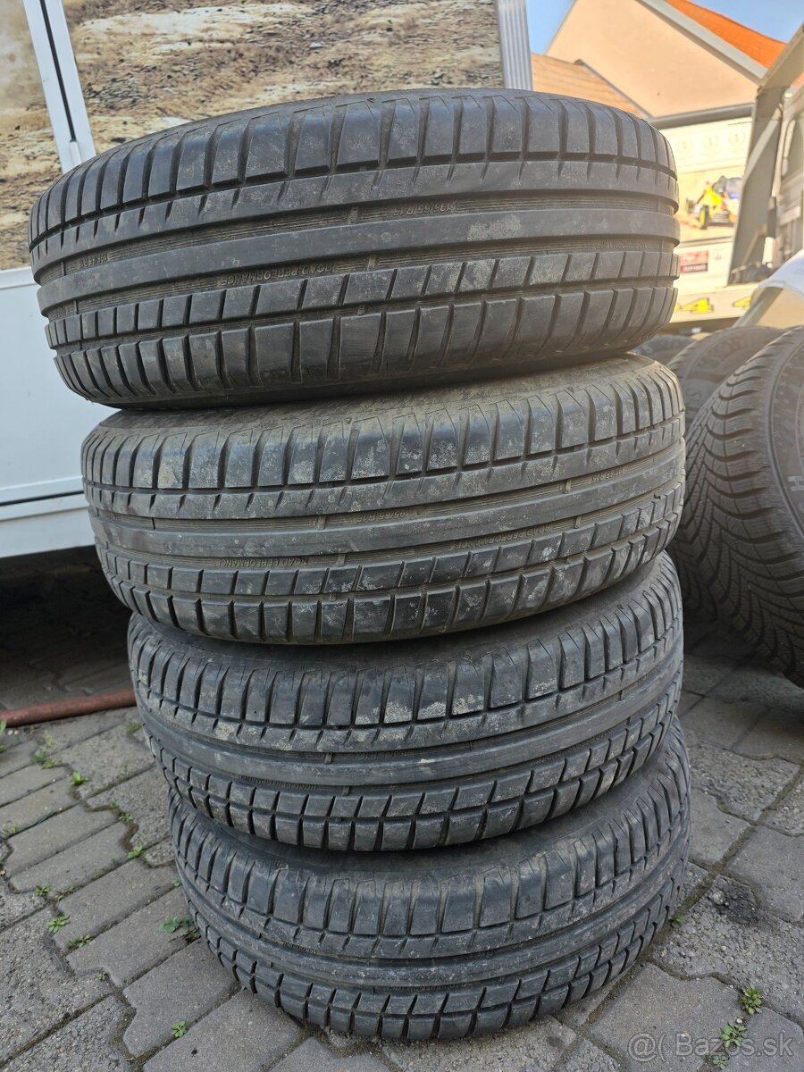 Pneu leto + disky 195/65/R15 91T koleso - 2