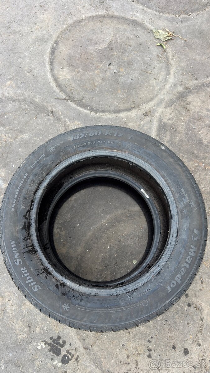 185/60 R15 zimne 2ks - 2
