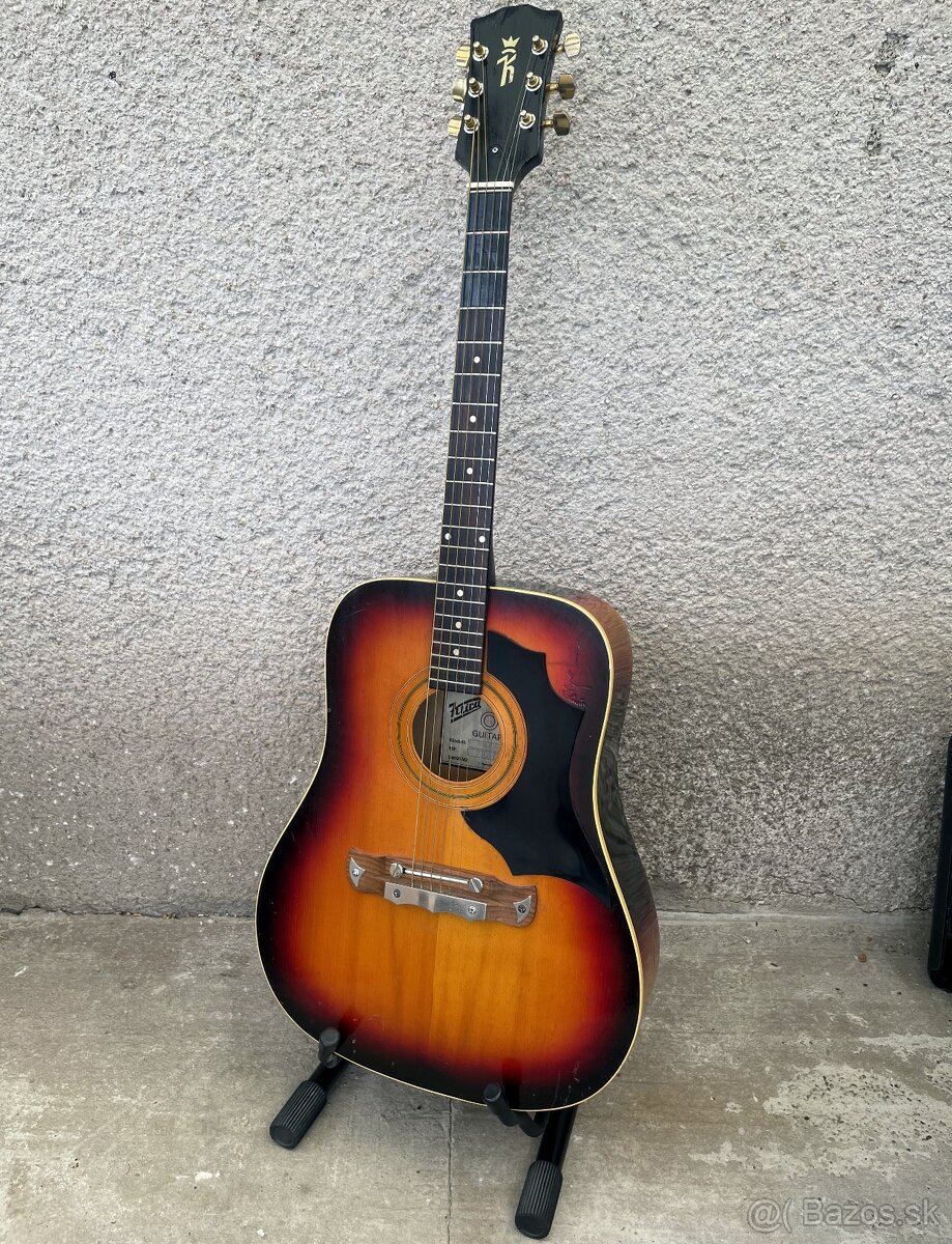 Retro gitara Klira Red River (Západné Nemecko, 1979) - 2