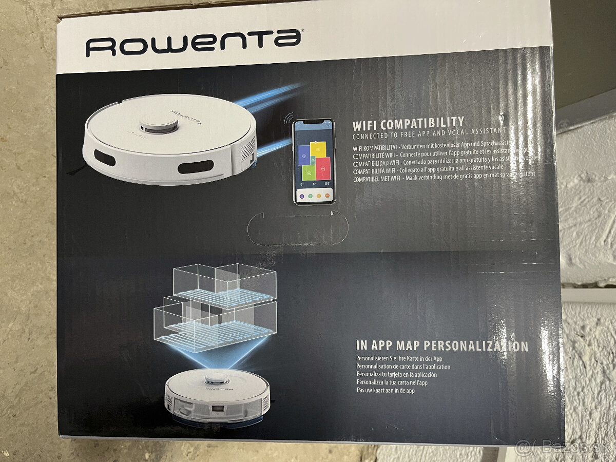 NOVÝ Robotický vysávač Rowenta X-Plorer S75s+ 4v1 Laser - 2