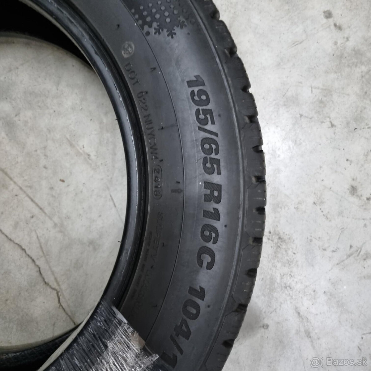 Zimné pneumatiky 195/65 R16C KUMHO DOT2418 - 2