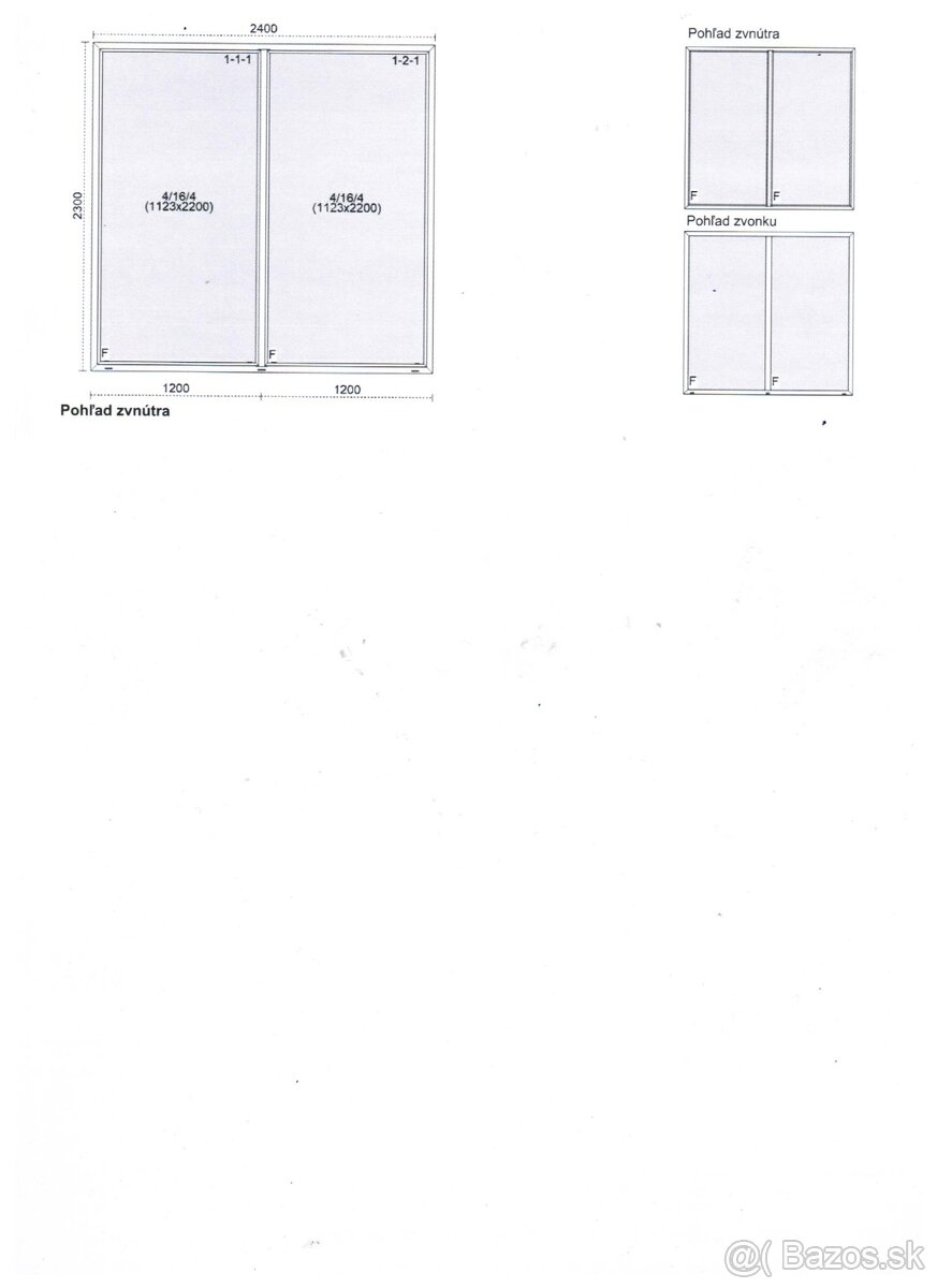 Presklenie z plastových okien - 2