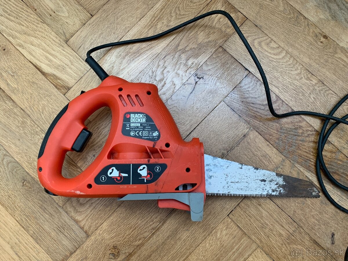 Predám ručnú pílu Black and Decker KS890E Scorpion Type 4 - 2