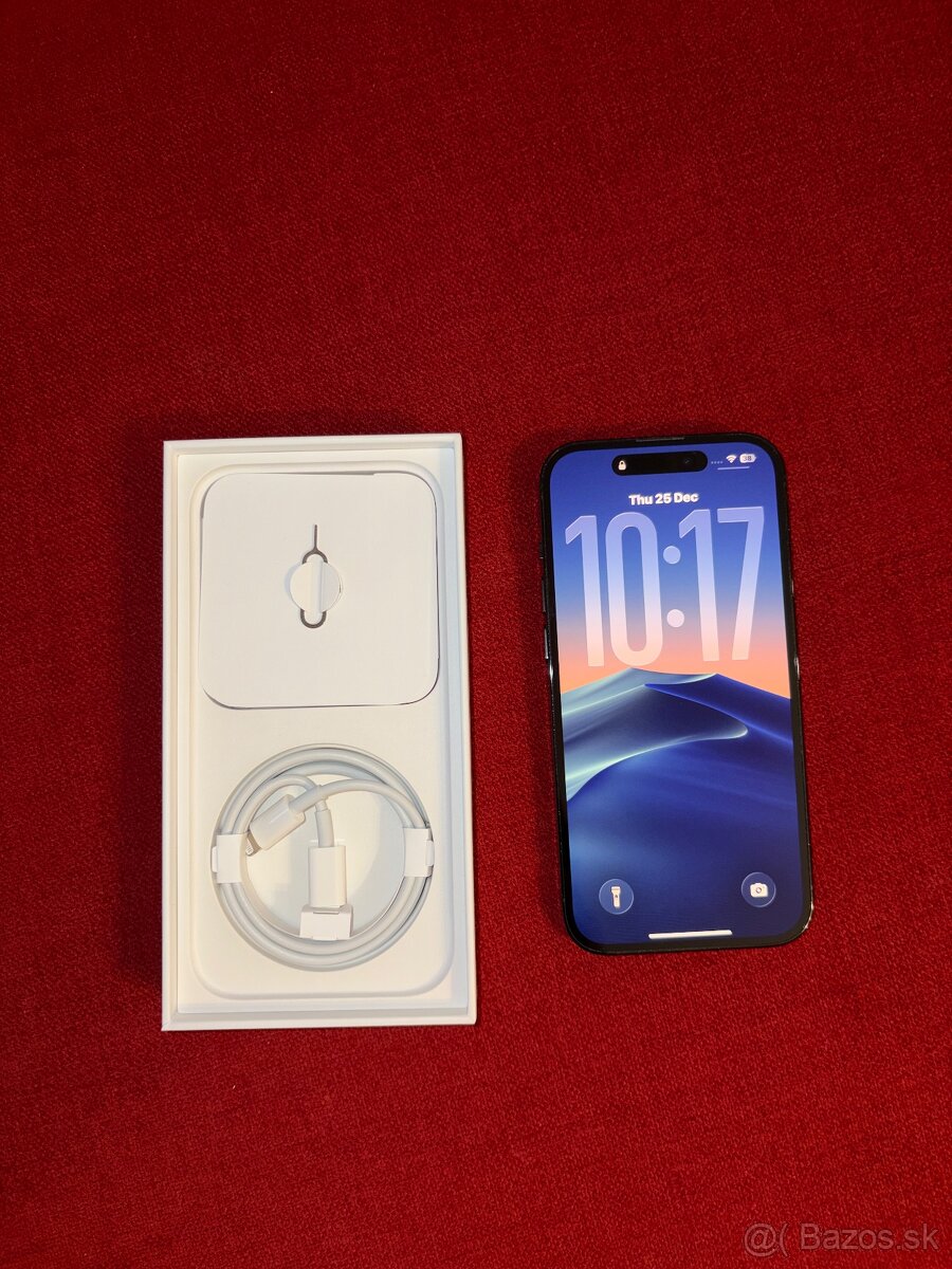 Predám Apple iPhone 14 Pro 256gb čiernej farby - 2