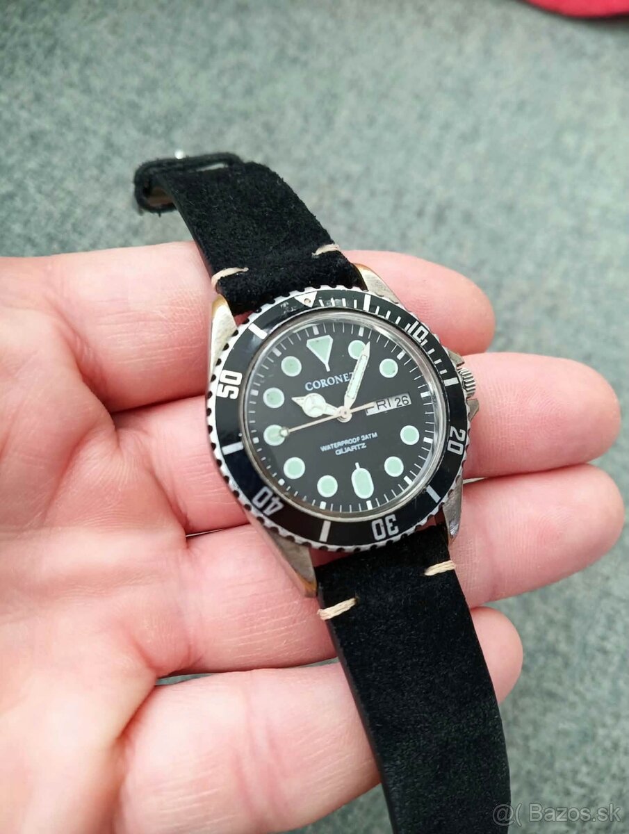 Retro hodinky CORONET plne funkčné - 2