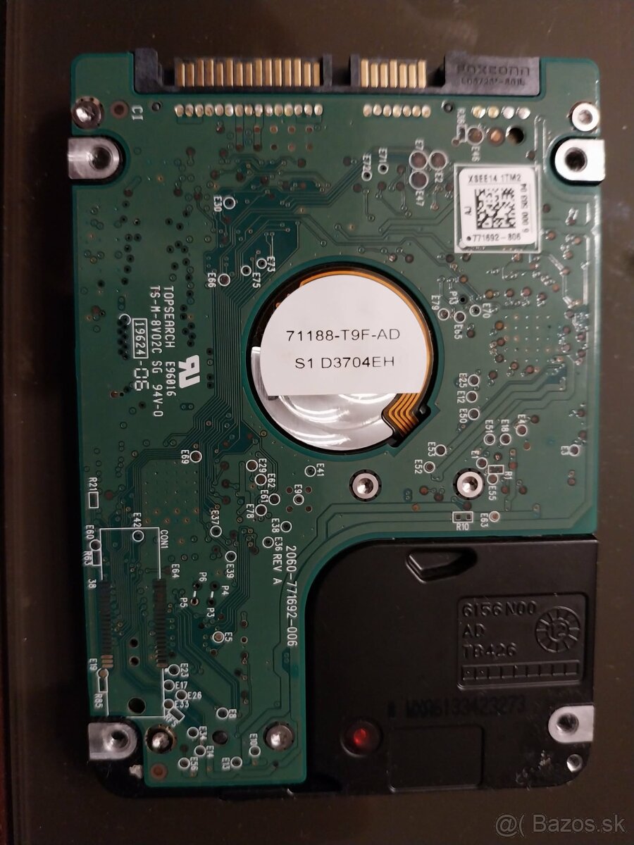 Predám 2,5 '' HDD WD 320 GB 7200 RPM SATA disk - 2