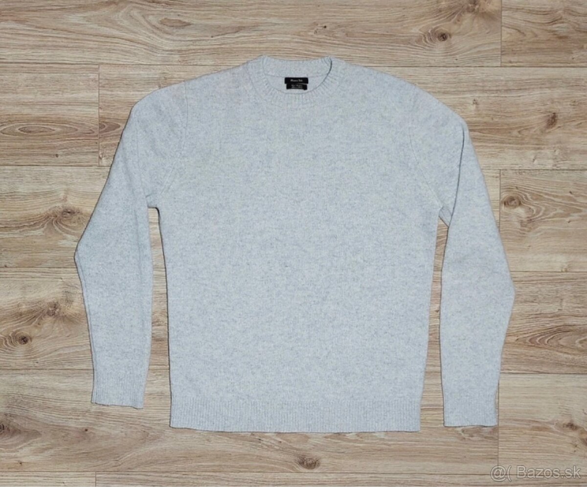 Pánsky sveter Massimo Dutti Wool Cashmere - 2