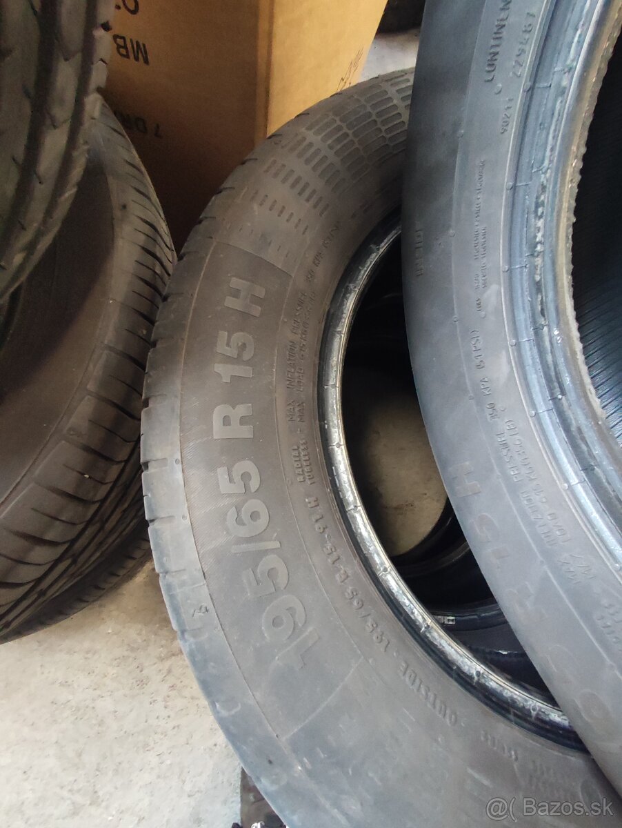 Predám letné pneu 195/65 R15 H - 2