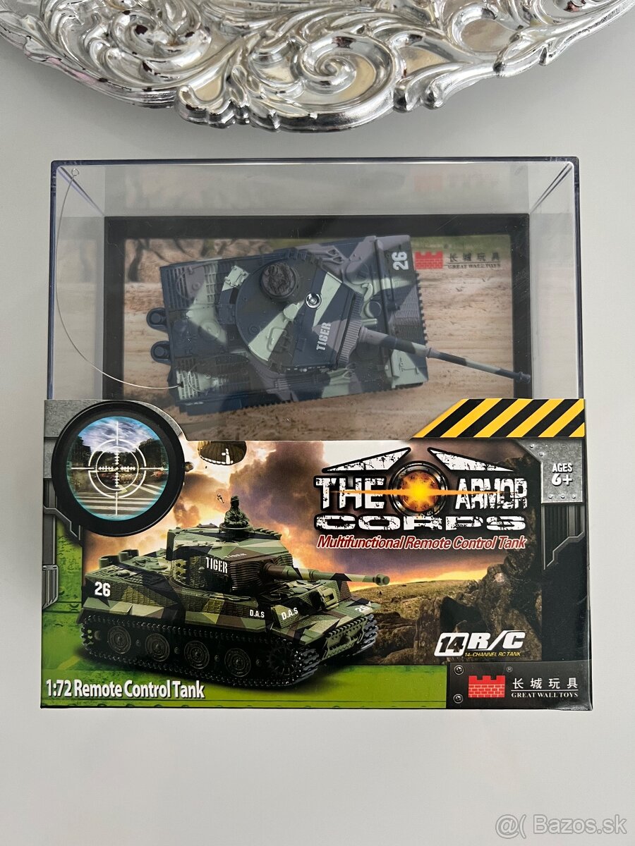 Tank German Tiger s dialkovym ovladanim - 2