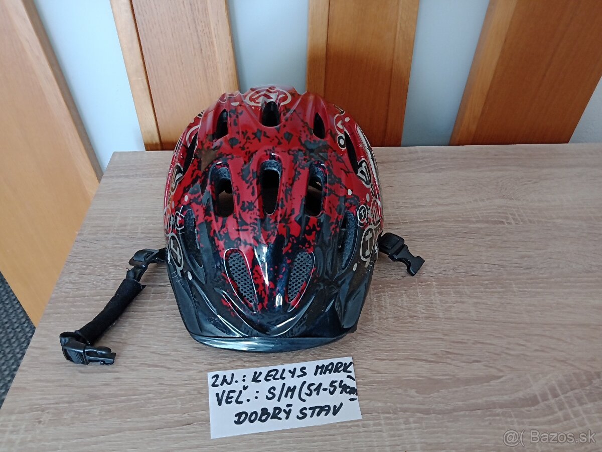 Detská cyklistická prilba zn.Kellys Mark veľ.S/M - 2