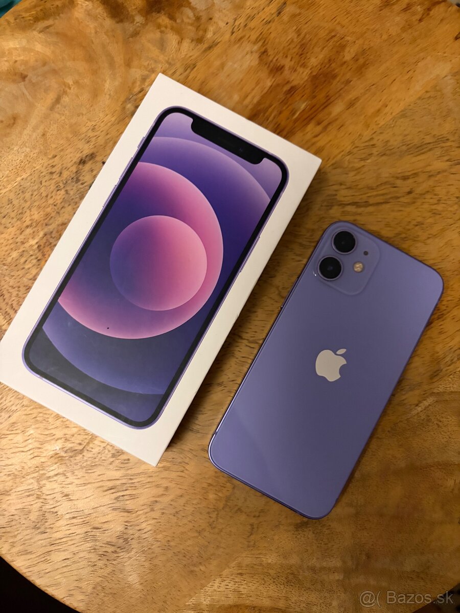 Iphone 12 mini- fialový - 2