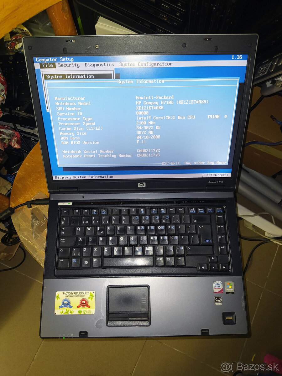 4x notebook HP / Compaq - 2