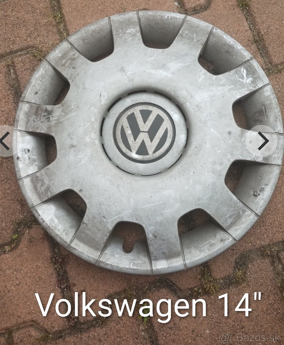 Puklice Vw, Opel 14" - 2