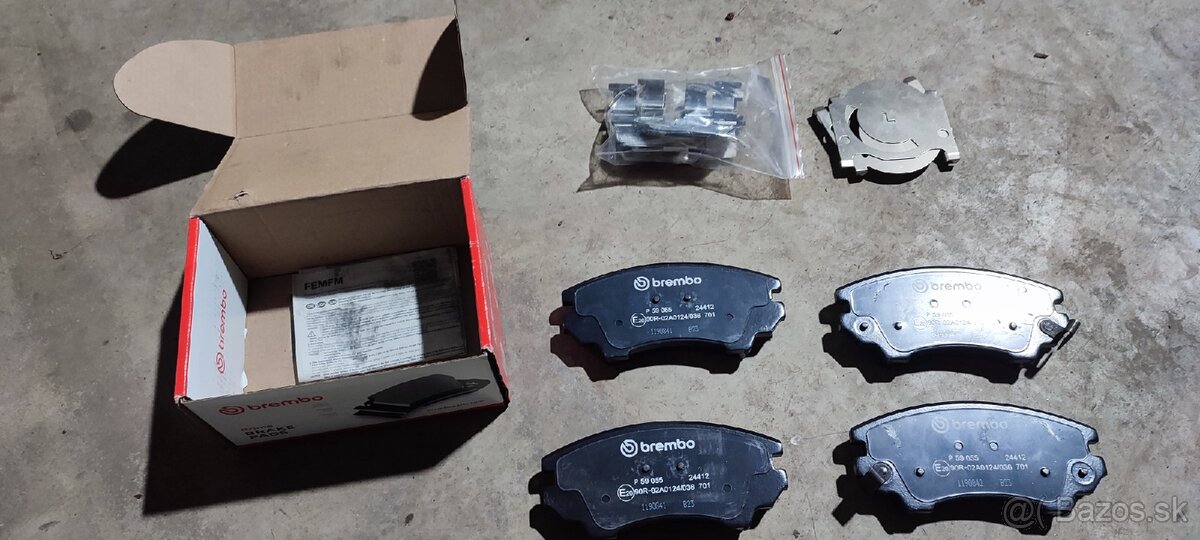 Dosky Brembo P59055 - 2