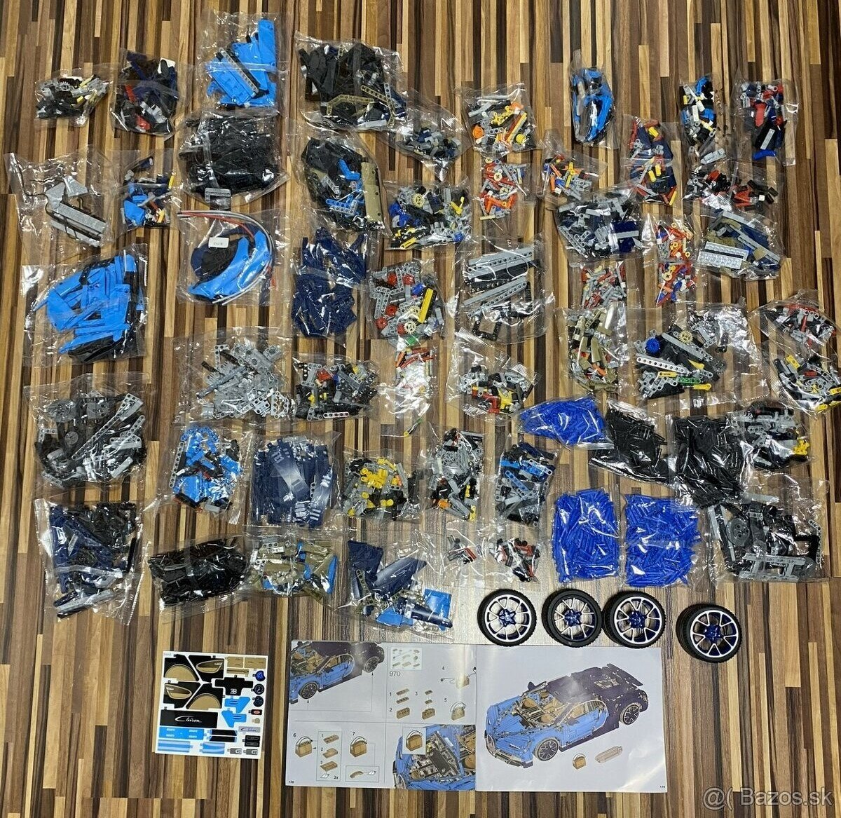 lego Technic zavodne auta - 2