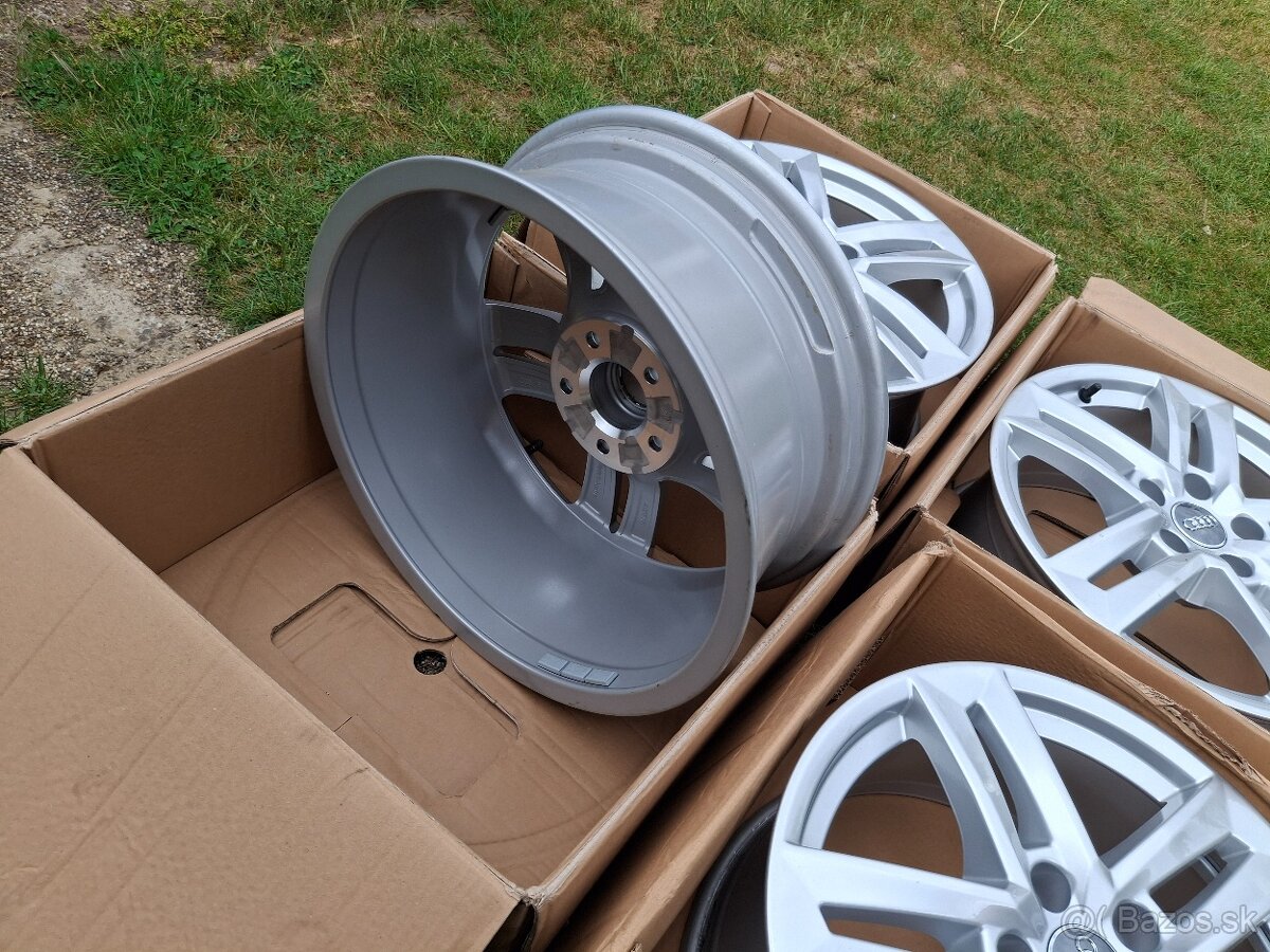 samotné 17" ALU 5x112 AUDI - 2