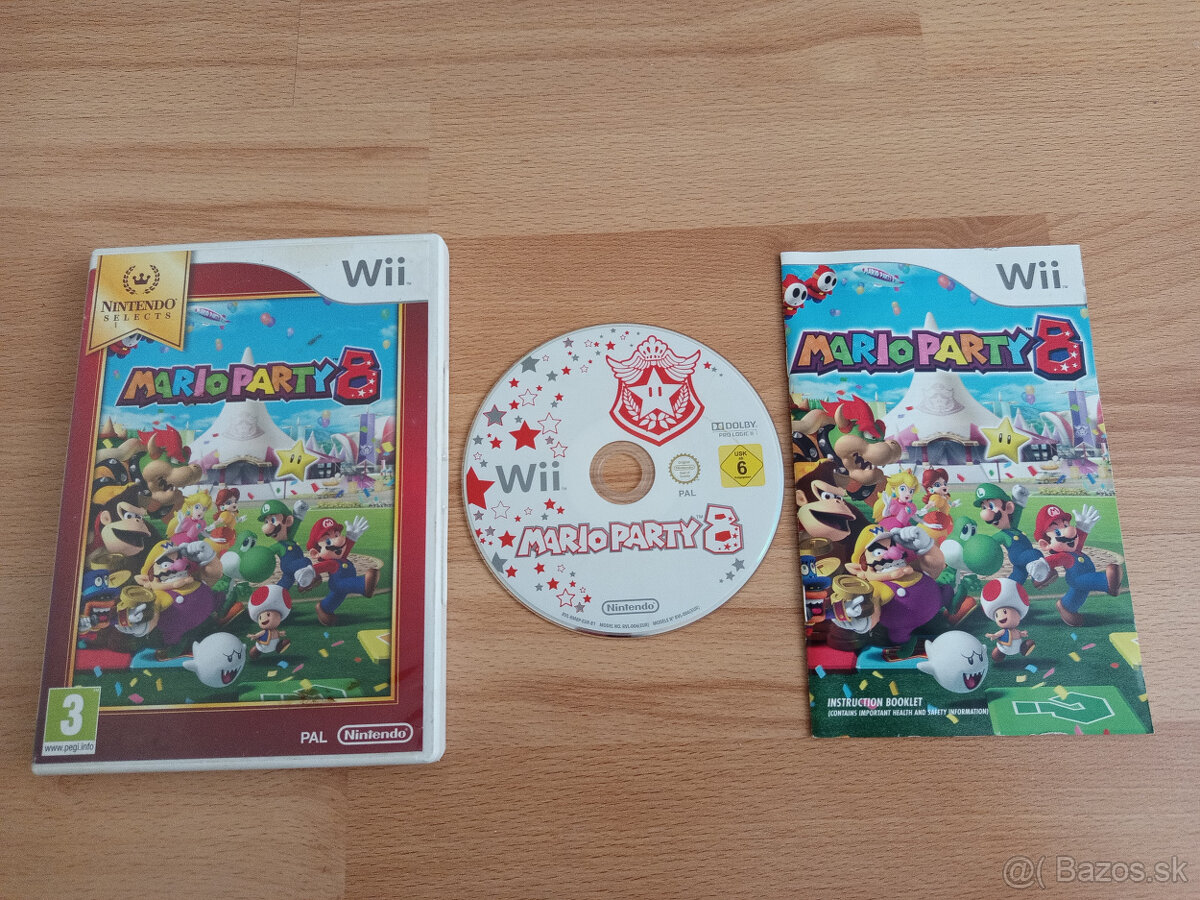 Nintendo Wii - hra Mario Party 8 - 2