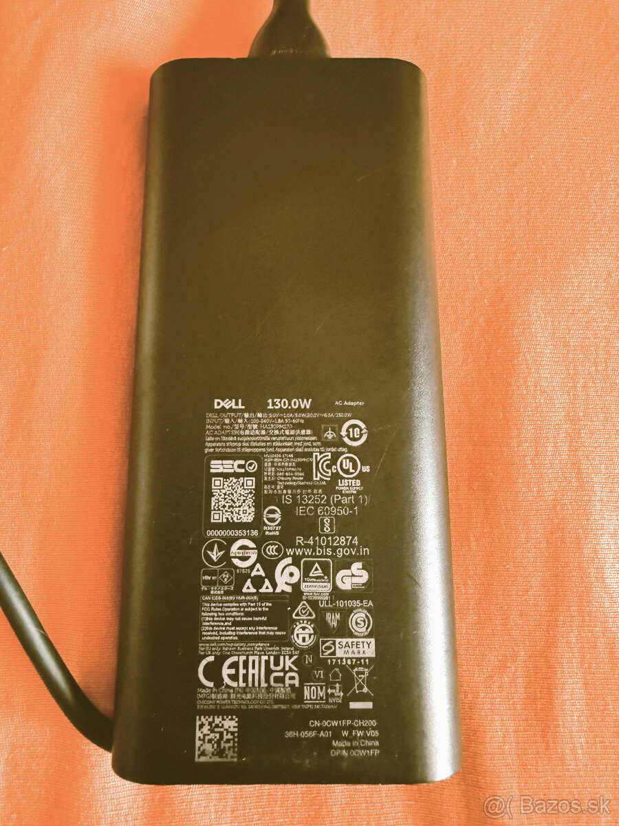 DELL USB-C 130W nabíjačka (originál) - 2