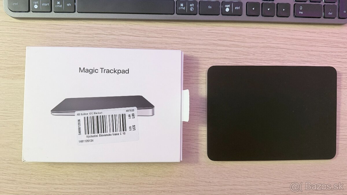 Apple Magic Trackpad 2024 – Čierny - 2