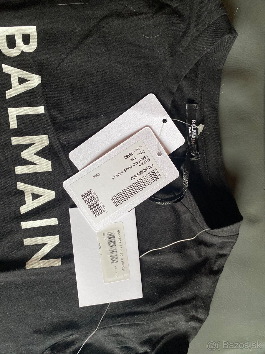 Original tricko Balmain, s visackami - 2