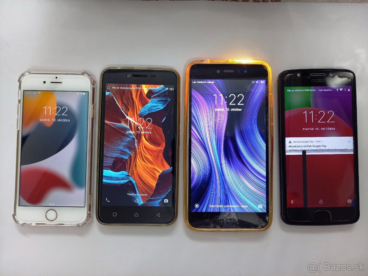 iPhone 6s Rose Gold Lenovo VIBE K5 Redmi Note 5A Moto E4 - 2