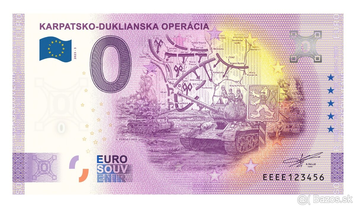 Predam 0 euro bankovky: Udolie smrti,KDO a Cesta hrdinov SNP - 2