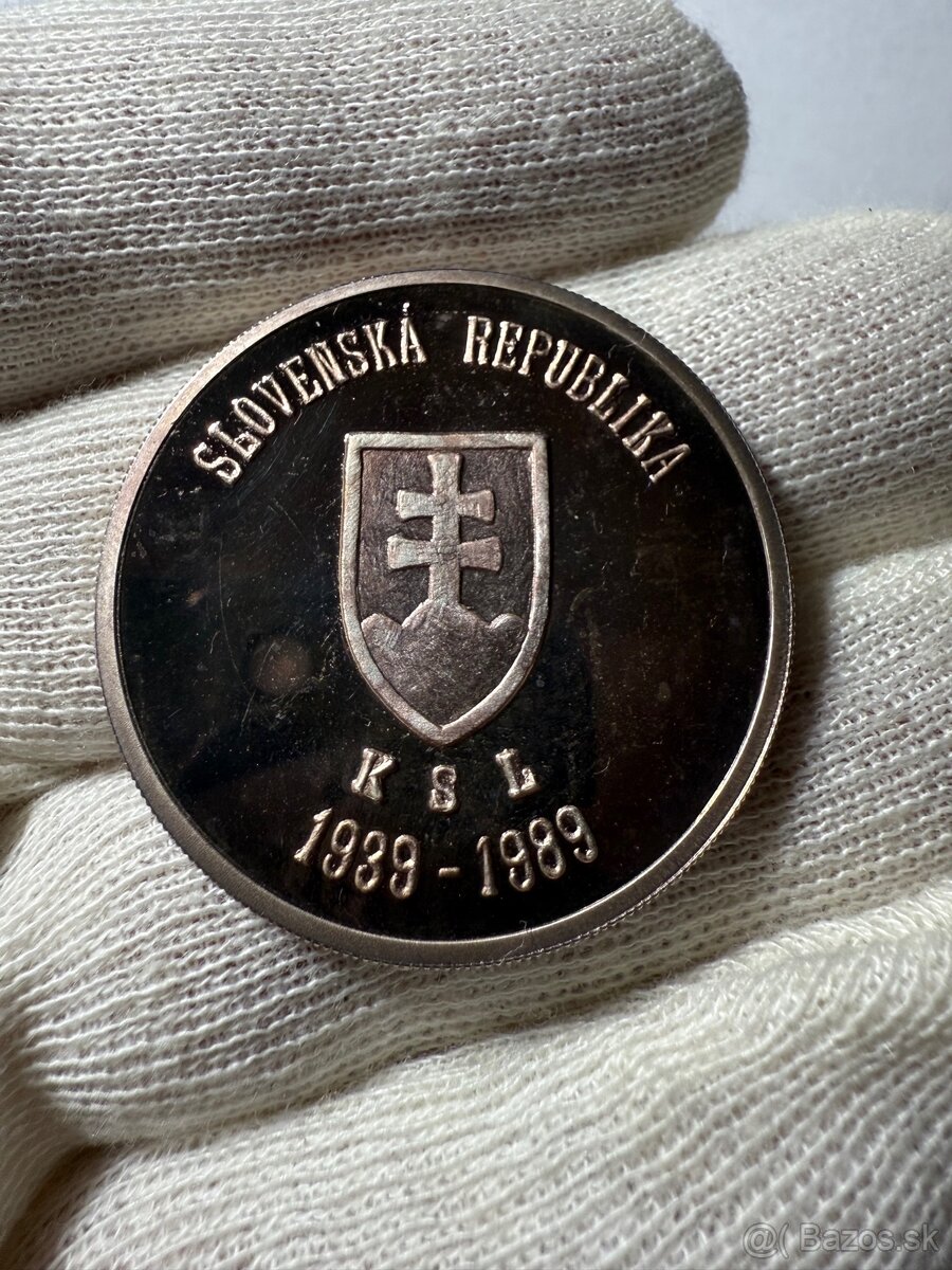 Tiso strieborná medaila - 2