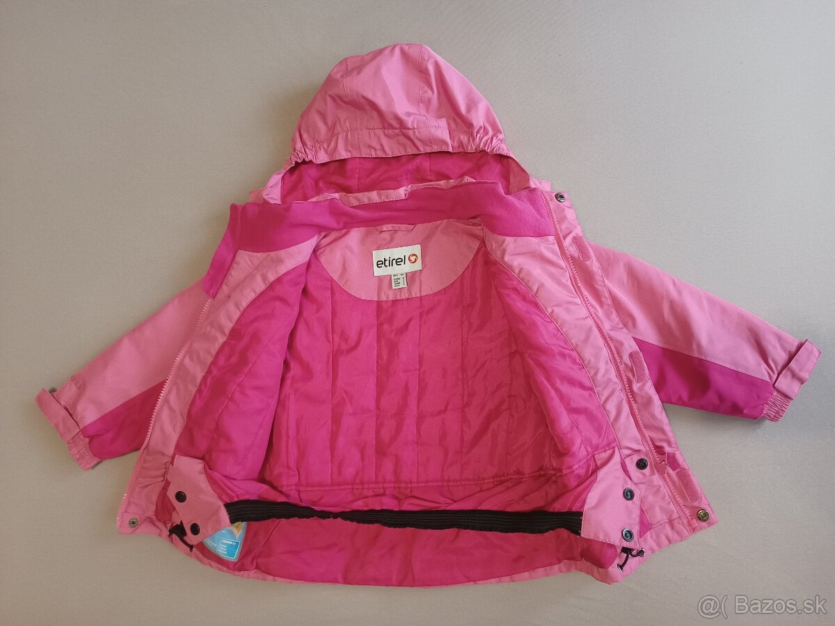Detská zimná vetrovka dievčenská veľ.104 - 2