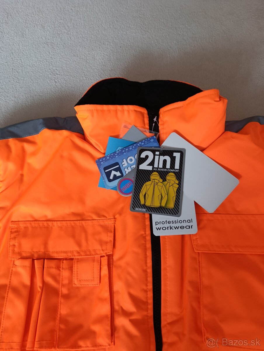 Zimná reflexna bunda - 2