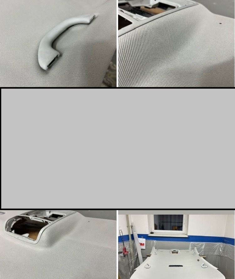 Čalúnenie stropnice /auto autostropnica - 2