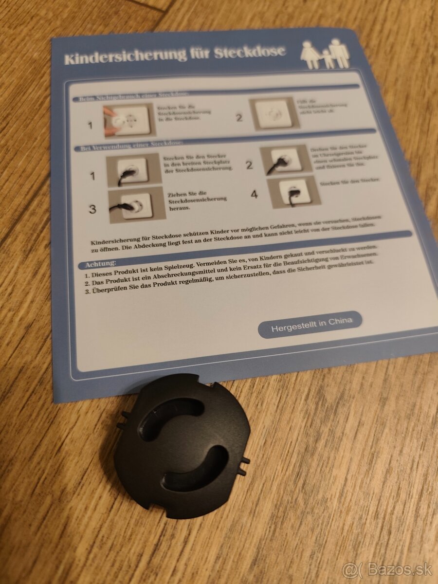 Nové chrániče zásuviek 20ks čierne - 2