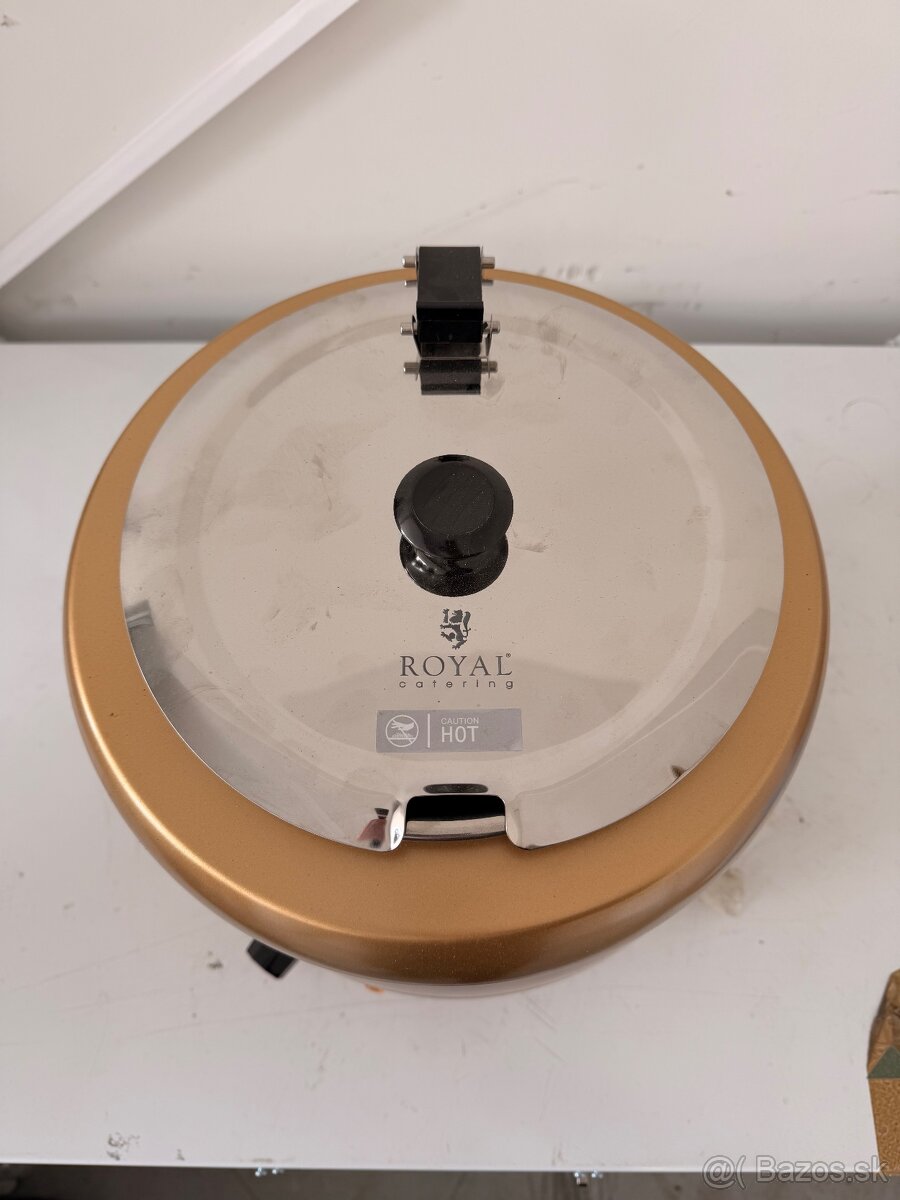 Elektrický kotlík na polievku 10L – zlatý - 2