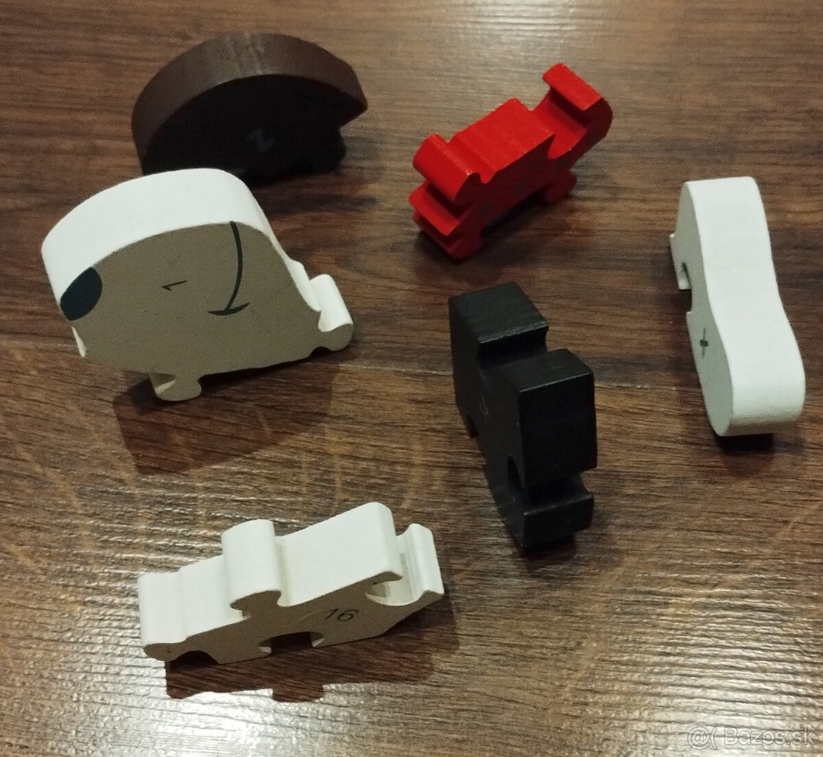 Drevené puzzle PES - 2