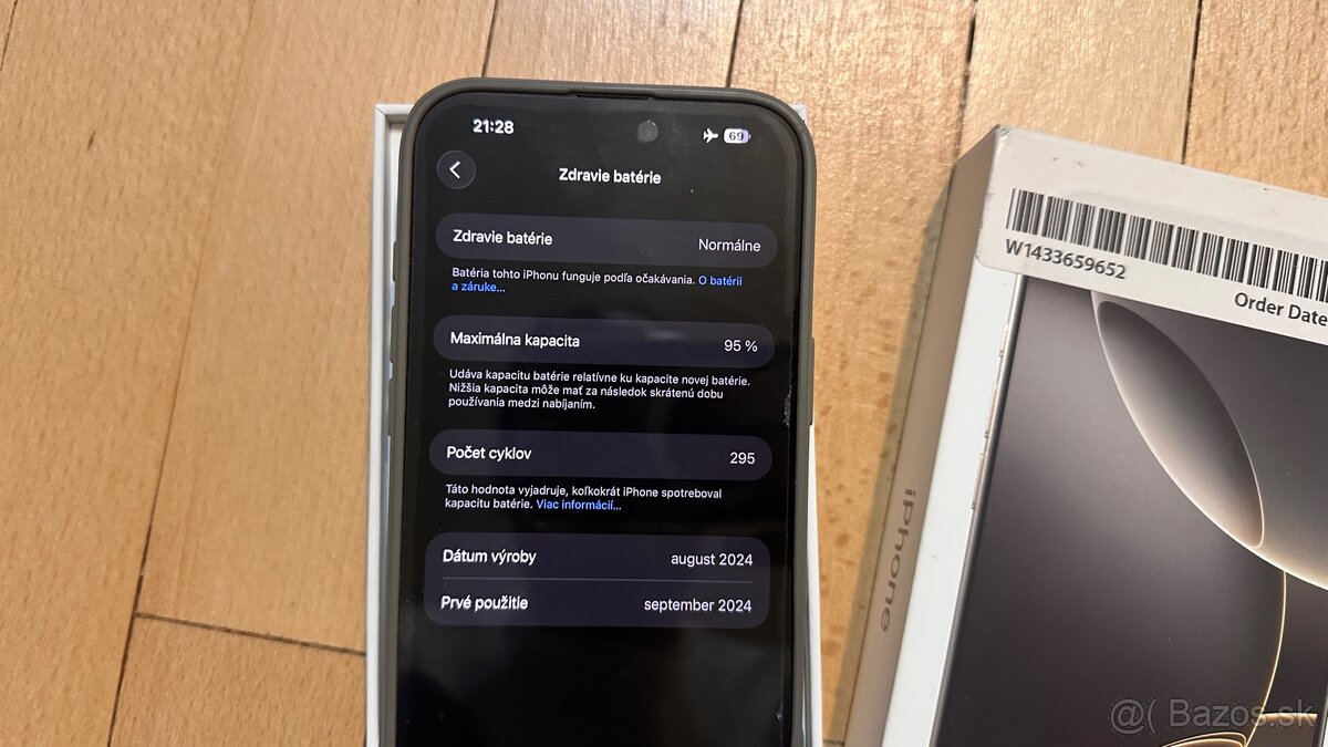 Apple iPhone 16 Pro Max 256GB 95% Batéria - 2