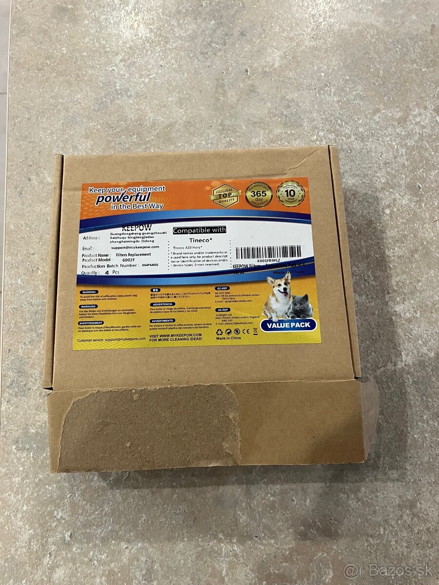 Filtre do Tineco vysavaca - 2