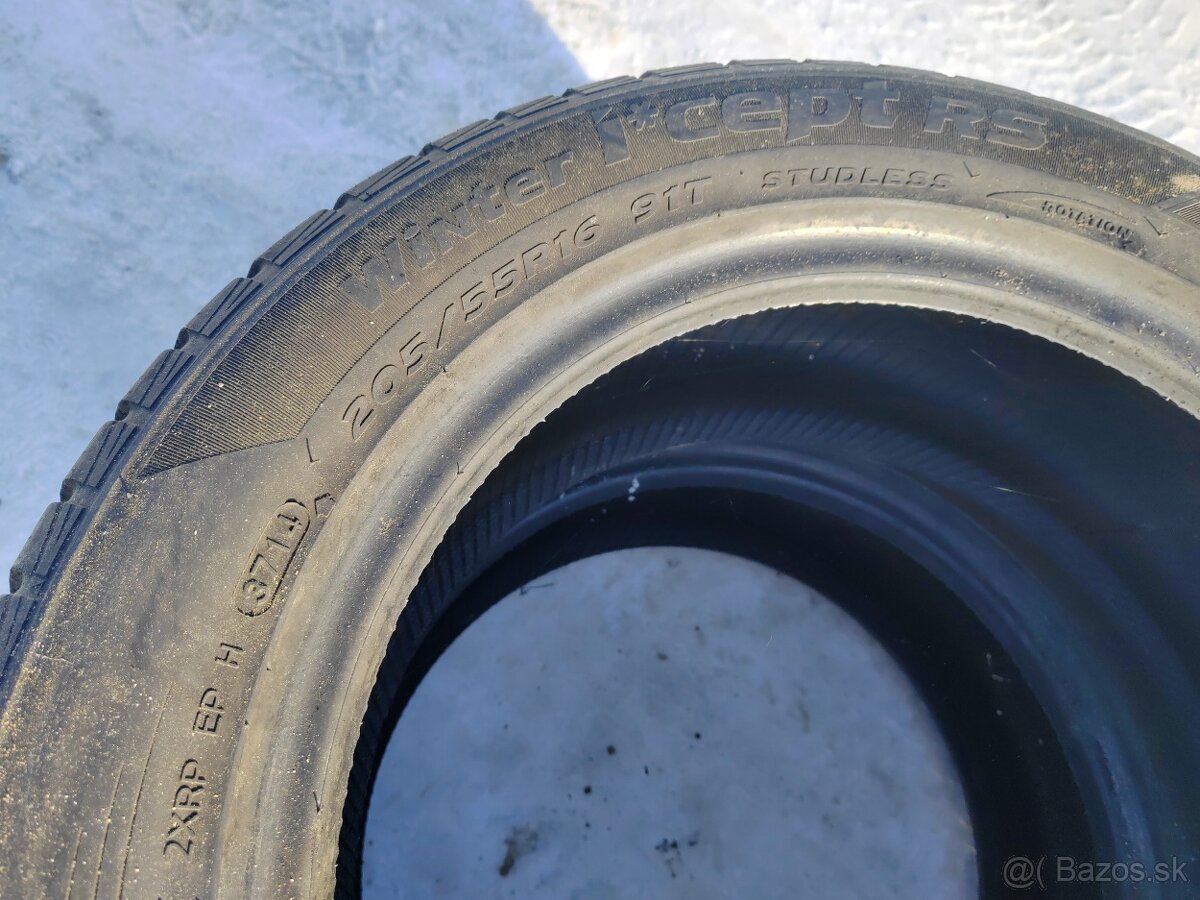 Zimné pneumatiky 205/55r16 Hankook 2ks - 2