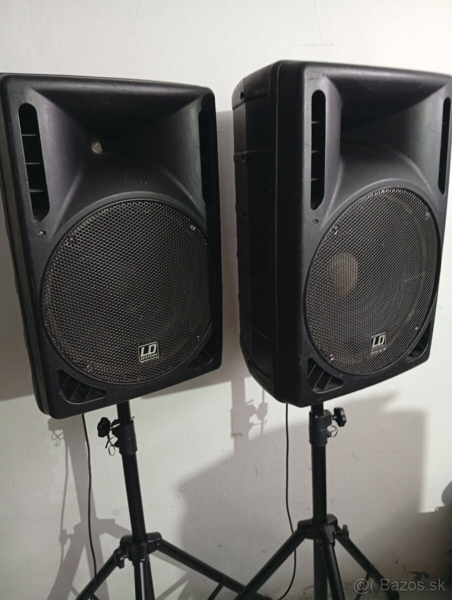Dvojpásmové reprobedne 2x1200W Max. - 2
