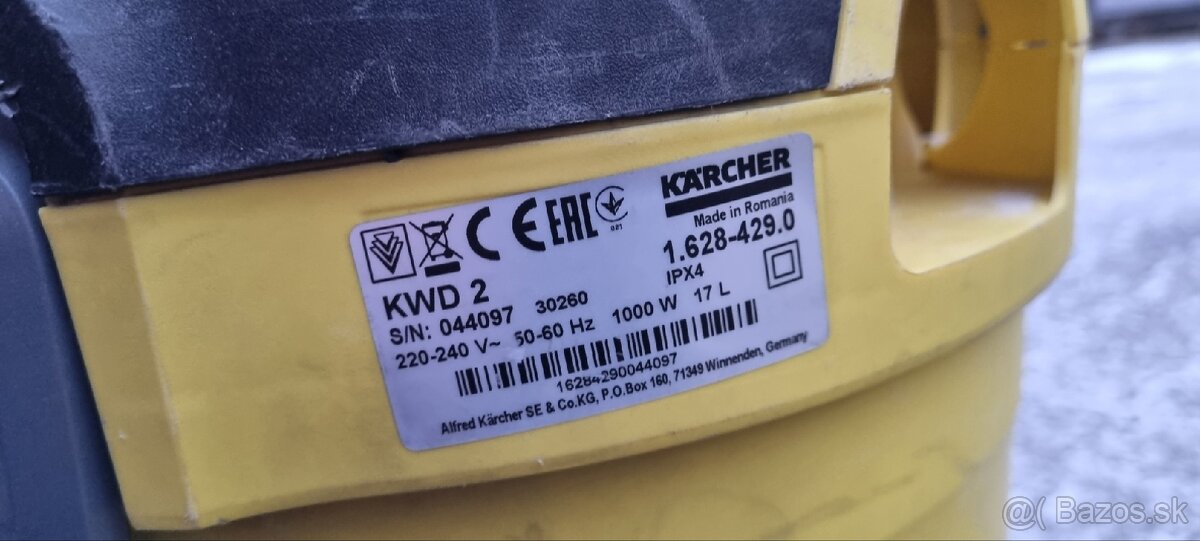 Vysávač Karcher KWD2 - 2