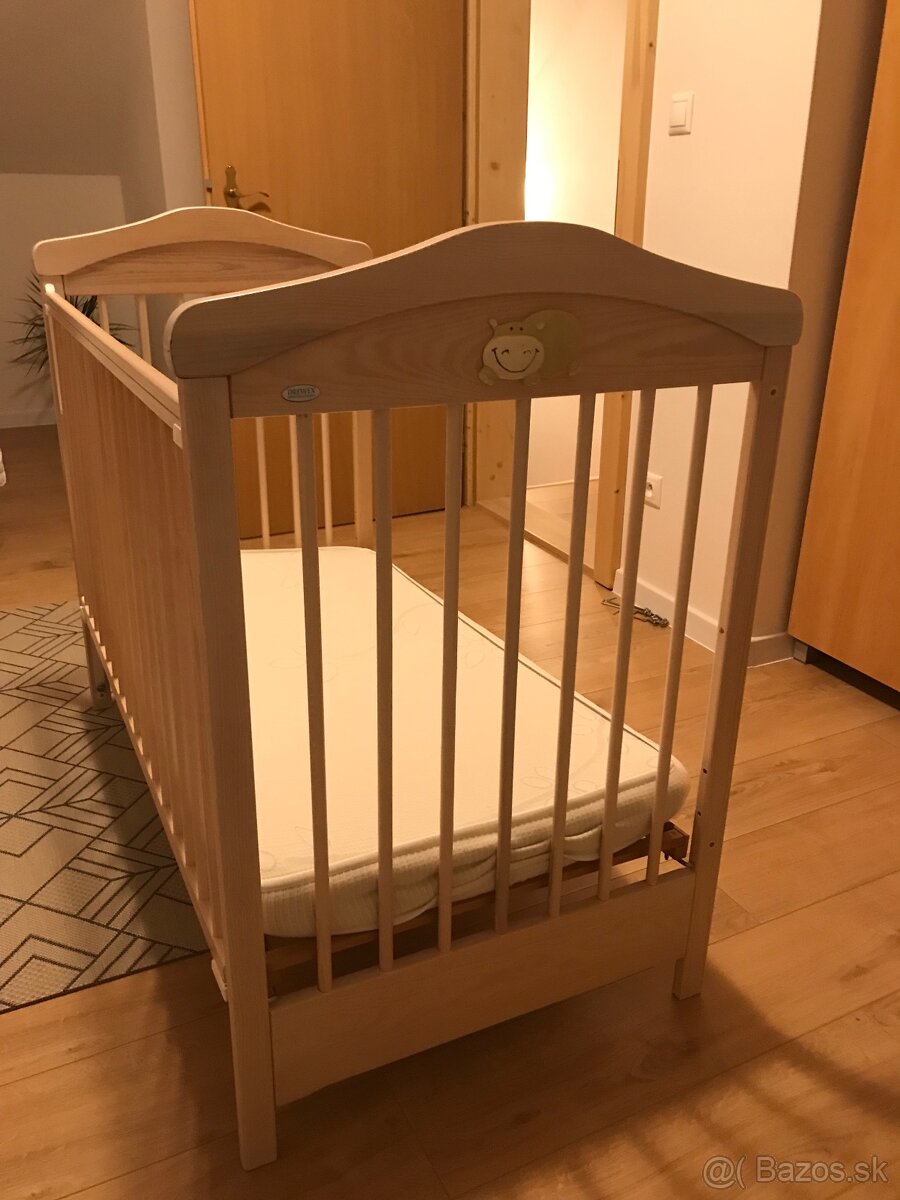 Predám detskú postieľku Drewex Hippo - 2