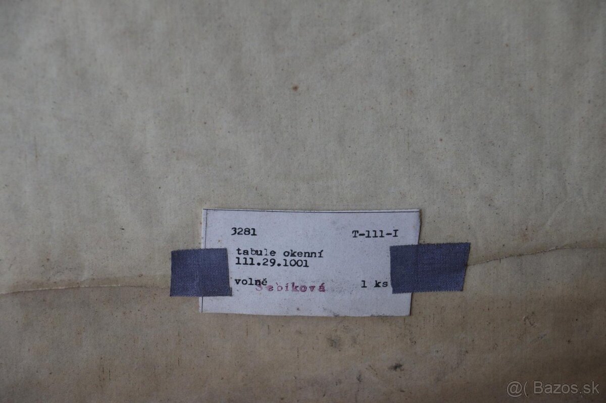 Tatra 111 - sklá čelného okna (2x) - 2