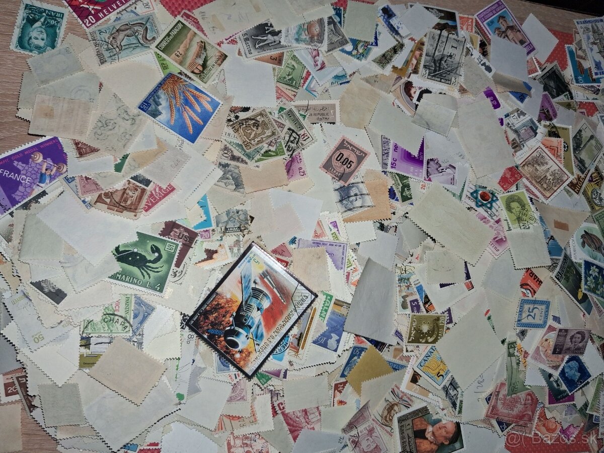 Známky mix 0,500kg 1 - 2