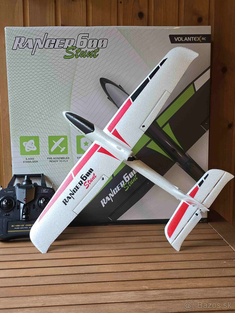 RC lietadlo Volantex Ranger 600 – RTF - 2