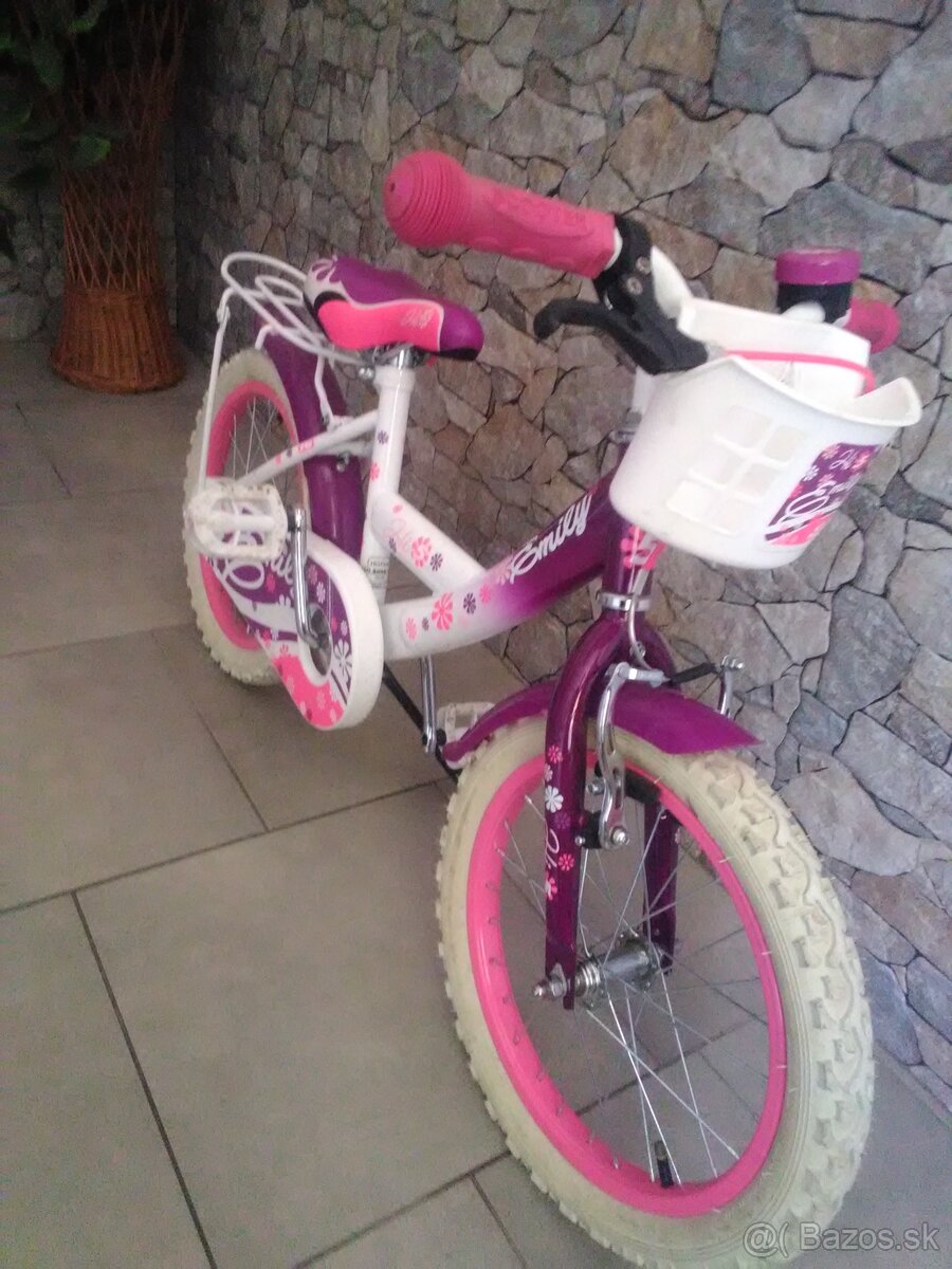 detský dievčenský bicykel Emily 16´´ - 2