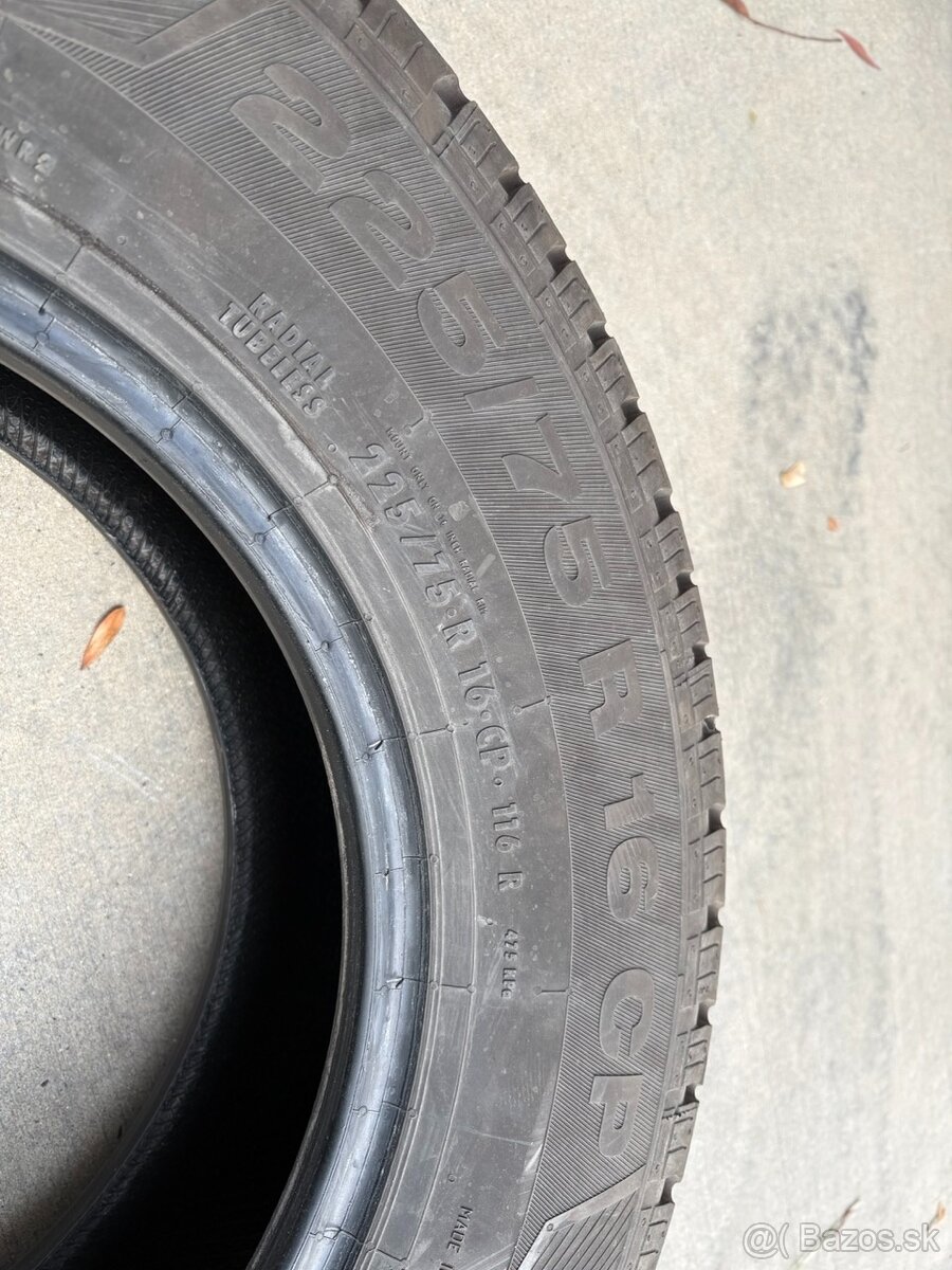 Predam letne gumy Continental VancoCamper 225/75 R16 CP - 2