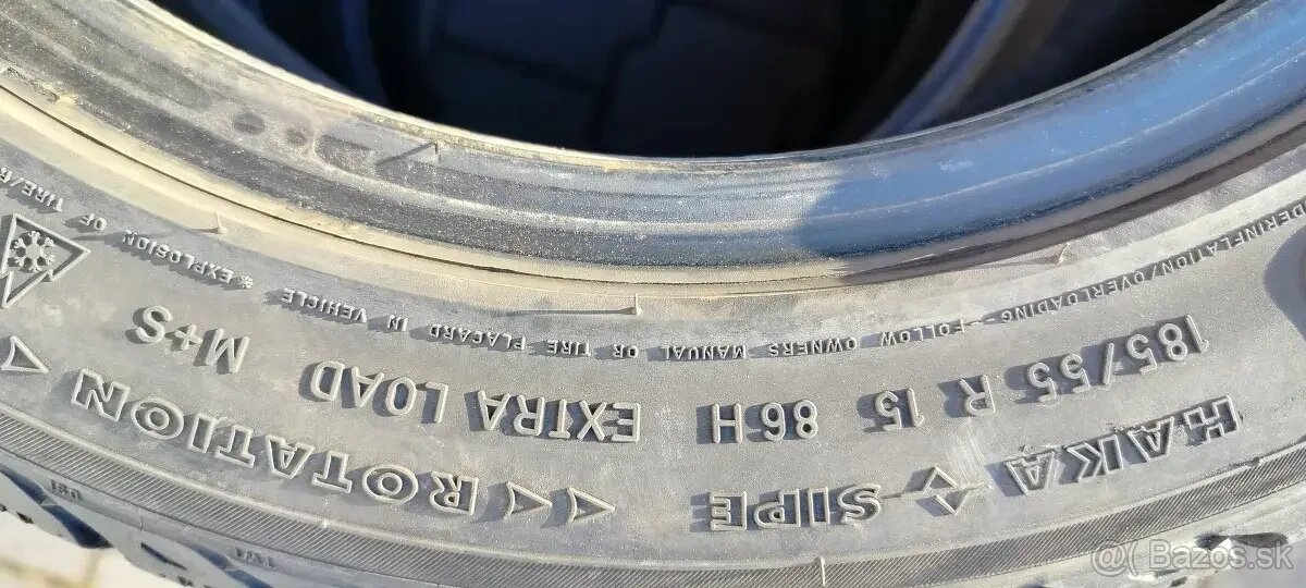 Zimná pneumatika 2ks 185/55 R15 86H Nokian - 2