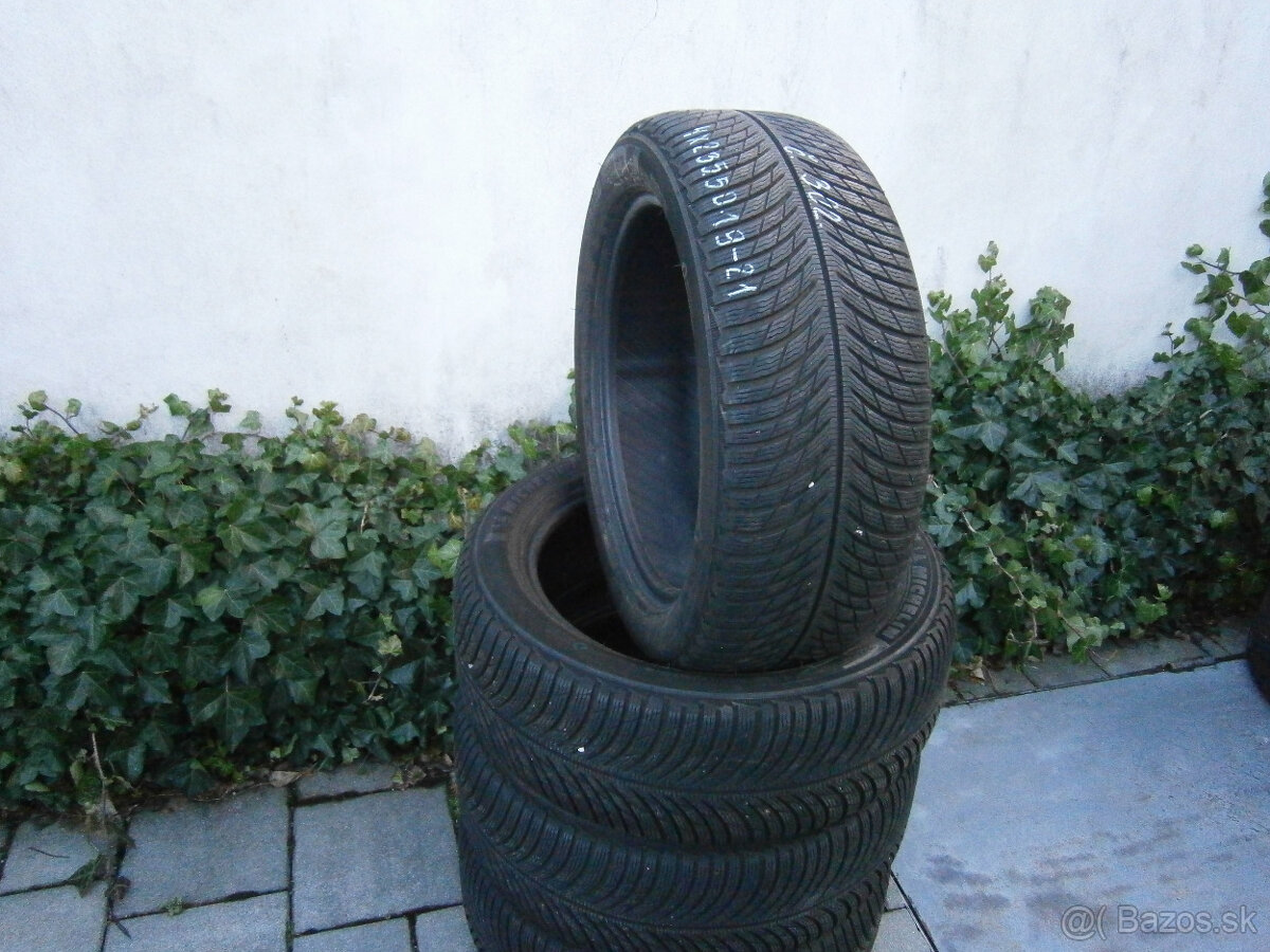 Predám 4x zimné pneu Michelin 235/50 R19 103HXL - 2