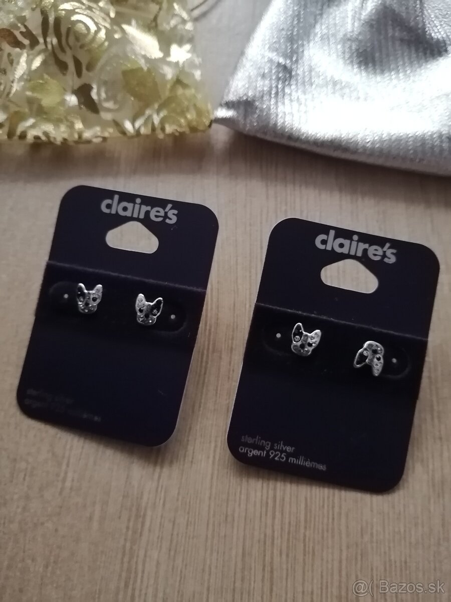 Strieborné náušnice - 2