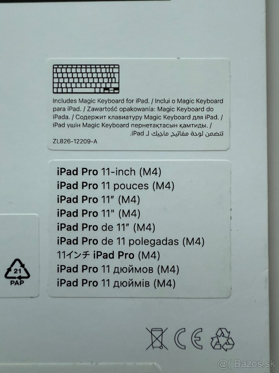 Magic Keyboard pre iPad Pro 11 black - 2