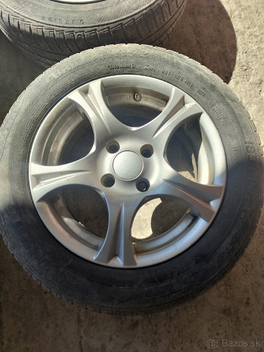 Hliníkové disky 4x100 R14 - 2