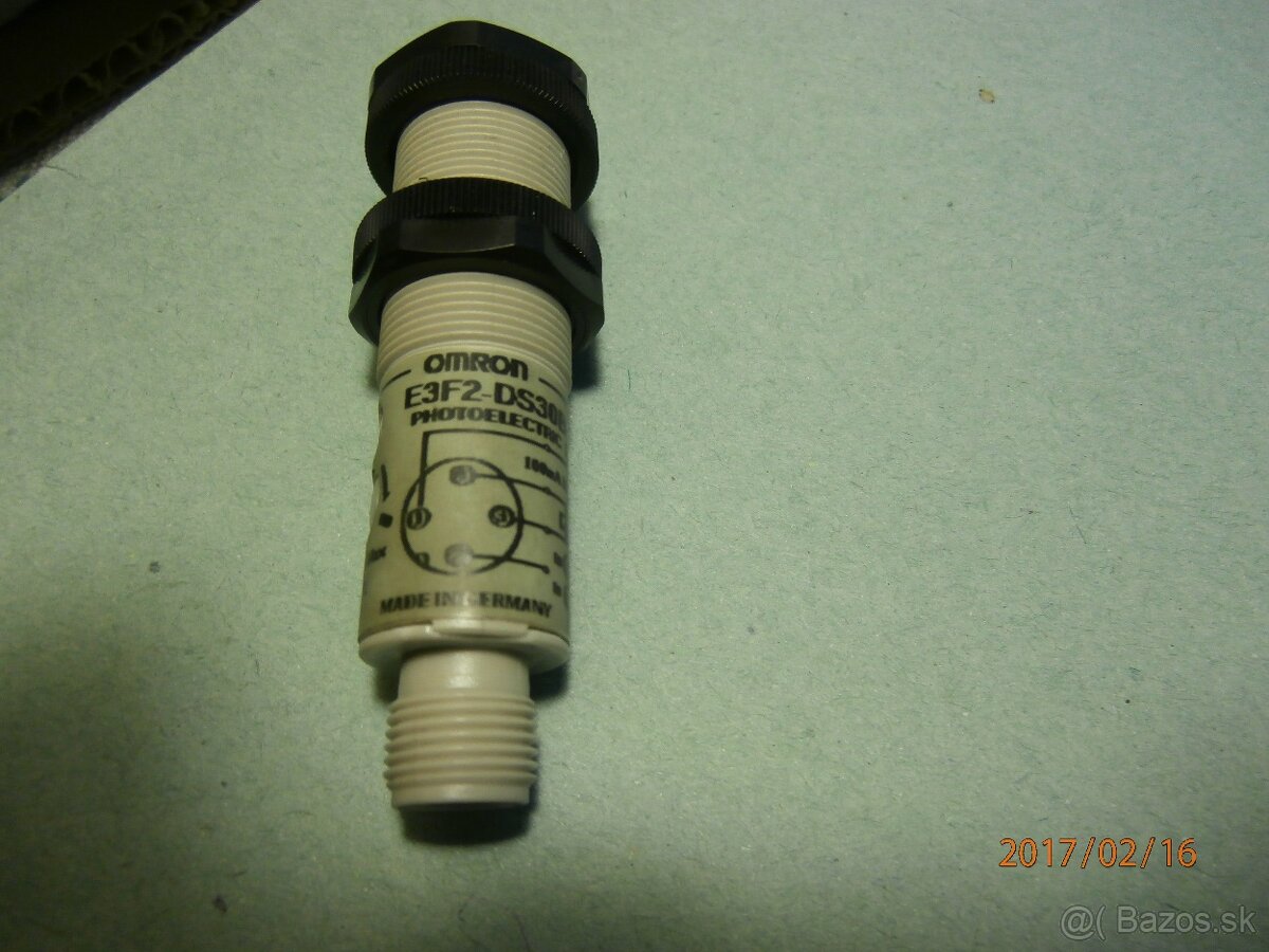 Optický snimač Omron E3F2-DS10,DS30. - 2